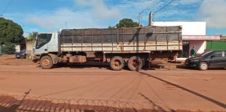 Polícia Civil apreende caminhão com toras de madeira sem documentação em MT