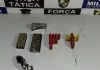 A Polícia Militar prendeu um homem com um revólver e 130 munições em Mato Grosso