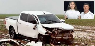 Um adolescente de 15 anos é suspeito de conduzir uma Hilux que resultou no acidente que matou o pai e a filha