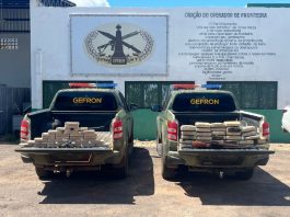 Dupla é presa com 60 tabletes de maconha e cocaína na fronteira com a Bolívia