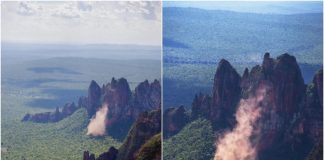 Fotógrafo que registrou deslizamento de terra em Chapada alerta sobre perigo de acidentes
