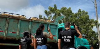 Polícia Civil apreende 6.000 litros de óleo diesel que eram transportados ilegalmente para garimpo