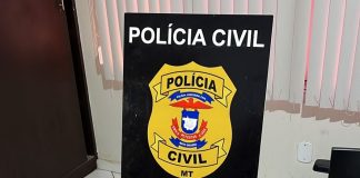 A Polícia Civil prende quatro pessoas por tráfico de drogas e apreende uma arma usada no roubo no estado de MT