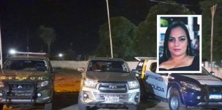 Uma dupla suspeita de matar uma mulher em uma oficina mecânica foi detida