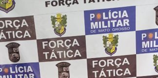 A Força Tática prendeu quadrilha suspeita de roubo e recuperou carga de defensivos agrícolas