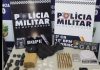 A polícia militar deteve um suspeito de tentativa de homicídio, apreendeu explosivos, drogas e munições em MT