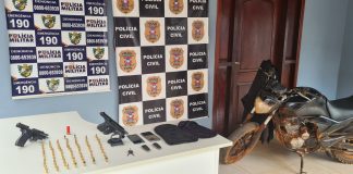 As polícias Civil e Militar prenderam integrantes de uma facção criminosa que atua em crimes de tráfico e homicídios em Mato Grosso