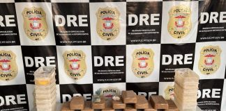 A Polícia Civil apreendeu um grupo de criminosos que atua no tráfico de drogas no bairro Parque Ohara, em Cuiabá