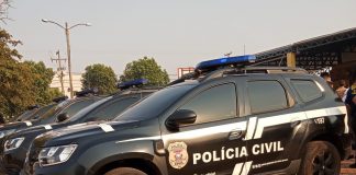 A Polícia Civil prende em flagrante o autor de diversos roubos em estabelecimentos comerciais de Mato Grosso