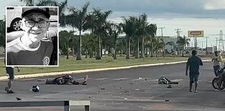Um homem morreu após sofrer um acidente de motocicleta e ser arremessado em Mato Grosso