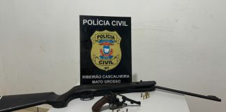 A Polícia Civil recuperou bovinos e apreendeu armas e munições com os autores do furto em MT