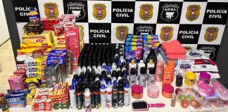 A Polícia Civil prendeu cinco membros de uma organização especializada em furto de supermercados atacadistas em MT