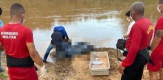 Um corpo que seria de um jovem desaparecido foi encontrado preso a um galho em um rio de MT