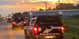 A Polícia Civil deteve quatro pessoas envolvidas em roubo, homicídio e ocultação de cadáver em Mato Grosso