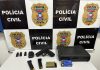 A Polícia Civil apreendeu uma arma de fogo de um homem investigado por uma suposta prática de violência doméstica