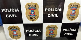 A Polícia Civil apreendeu uma arma de fogo de um homem investigado por uma suposta prática de violência doméstica