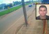 O jovem que morreu após uma colisão entre uma motocicleta e uma carreta na BR-163 foi identificado