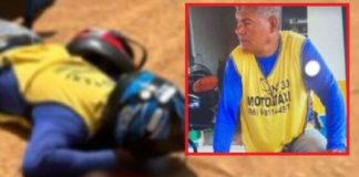 Um mototaxista foi morto com um tiro na parte da cabeça enquanto dirigia em MT