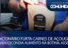 Funcionário furta carnes de açougue – Homem escondia alimento na botina