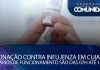 Vacinação contra influenza em Cuiabá – Horários de funcionamento são das 07h até 16h