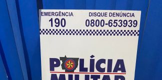 A Polícia Militar prendeu um suspeito de ameaçar a ex-namorada e por porte ilegal de arma de fogo
