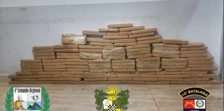 A Polícia Militar apreendeu adolescente que dirigia um veículo carregado com 120 quilos de maconha em MT