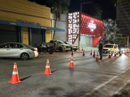 Lei Seca: 12 motoristas são presos por embriaguez ao volante na Miguel Sutil