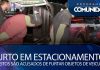 Dois são presos em estacionamento de mercado – Suspeitos são acusados de furtar objetos de veículos