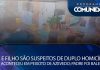 Mãe e filho são suspeitos de duplo homicídio – Crime aconteceu em Peixoto de Azevedo