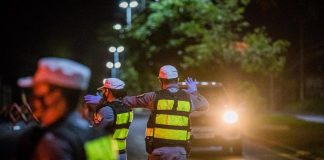 Lei Seca: onze pessoas foram presas na avenida Carmindo de Campos