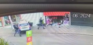 Motociclista de 21 anos é preso após fugir da polícia com a irmã na garupa, trocar tiros e bater em uma viatura