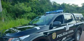 A Polícia Civil prendeu um homem foragido da Justiça em Mato Grosso