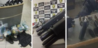 Cinco pessoas morreram em um confronto com agentes da Força Tática; armas e ecstasy apreendidos