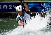 Ana Sátila se saiu bem na prova e se classificou para as quartas de final da canoagem Slalom