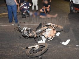 Jovem de 19 anos ficou gravemente ferido após descumprir a sinalização de Pare e colidir contra um Polo em MT
