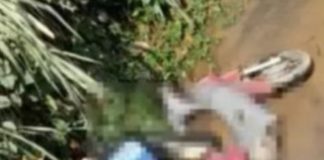 Mulher de 39 anos morreu ao cair de uma ponte de madeira com motocicleta; filha de 16 anos que estava na garupa ficou ferida