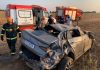Um motorista ficou ferido após capotar um carro na BR-070 em MT