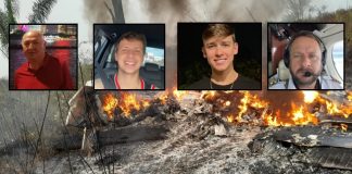 As quatro vítimas de queda de avião em Mato Grosso foram sepultadas