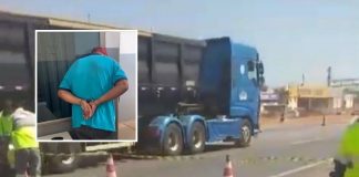 A polícia descobriu uma ligação entre um caminhoneiro e uma prostituta assassinada a tiros; o motorista alterou a rota e alegou que se tratava de um roubo do qual tentava fugir