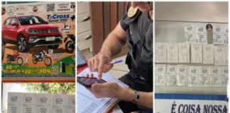 A polícia desarticula grupo que atua com jogos do bicho, apreende máquinas e conduz 14 pessoas à delegacia em MT