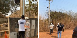 A Operação deflagrou duas mineradoras furtando energia em Mato Grosso: R$ 1,2 milhão já foram recuperados, entre energia elétrica e impostos
