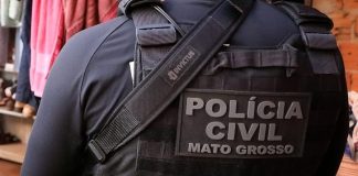 A Polícia Civil prende um criminoso suspeito de matar trabalhadores em Mato Grosso