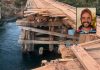 Um motorista morreu afogado depois de ponte de madeira ceder e caminhão cair em rio no interior de Mato Grosso