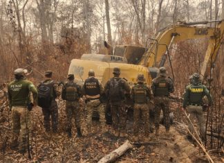 Garimpeiro é preso na TI Sararé pela extração ilegal de ouro; maquinário e joias foram apreendidas