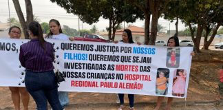Os familiares de bebês mortos no Hospital Regional de Água Boa manifestam o seu clamor por justiça e solicitam uma investigação da unidade