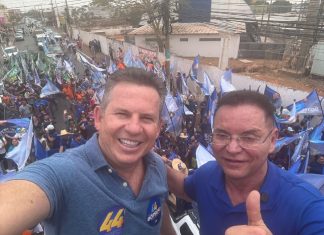 Mauro e Botelho participam de uma caminhada no CPA e reforçam a aliança para “tirar Cuiabá do buraco”
