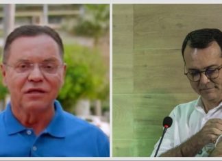 Botelho promete “libertar Cuiabá” e Lúdio critica a falta de adversário em debate