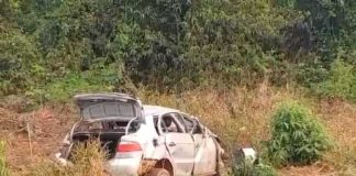 Carro capotou em uma rodovia e matou adolescente de 16 anos e deixou duas pessoas feridas em MT