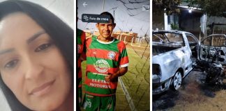 A polícia está em busca do homem que assassinou e queimou corpos da esposa e do suposto amante em MT