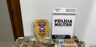 Operação conjunta prendeu três traficantes e fechou ponto de venda de drogas em Mato Grosso